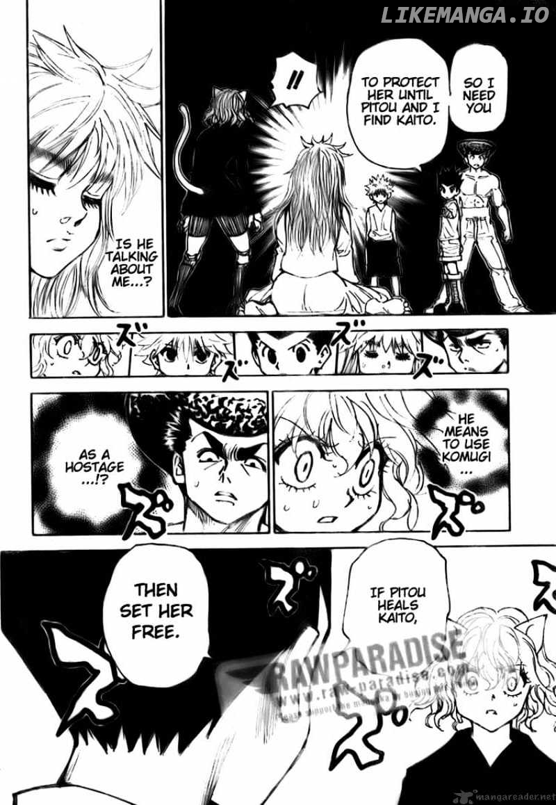 Hunter x Hunter, Chapter 300 image 16